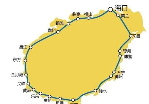 广州到海口为什么没有高铁吗 广州到海口通高铁吗