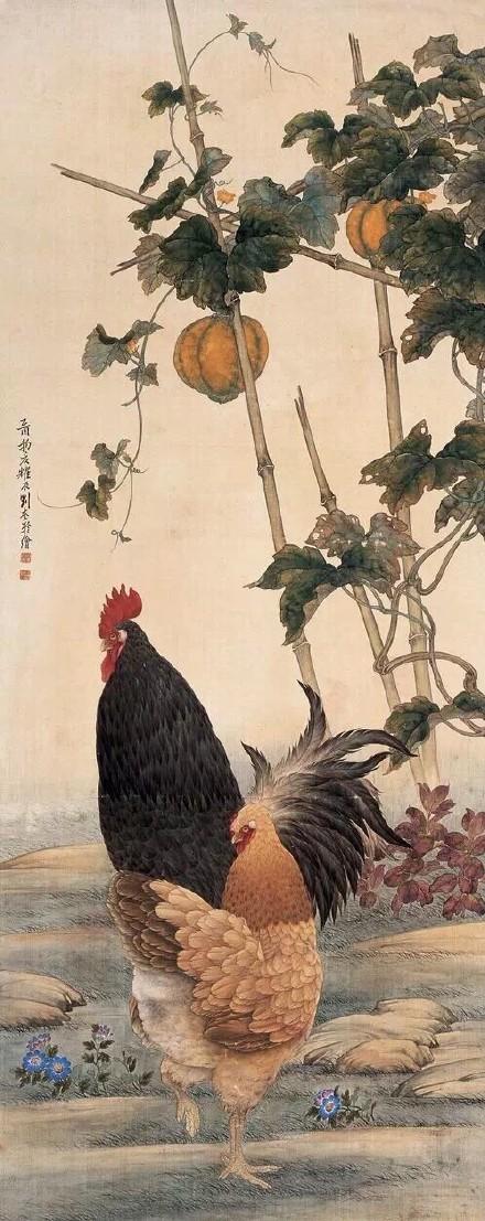 12生肖画画鸡 十二生肖的鸡怎么画简单
