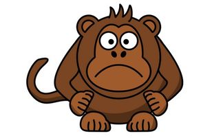12生肖猴插画 十二生肖猴图画