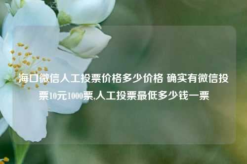 海口微信人工投票价格多少价格 确实有微信投票10元1000票,人工投票最低多少钱一票